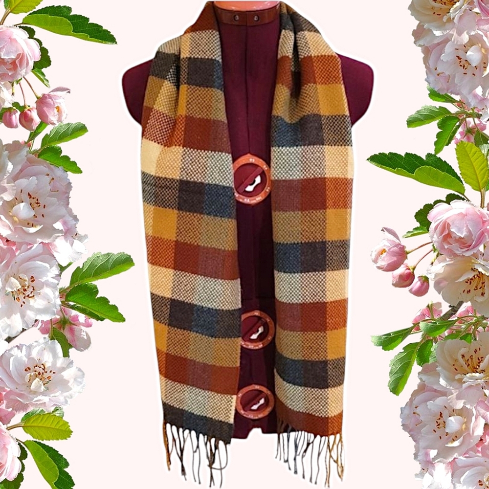 💛 4/$20 | Check Scarf